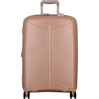 Jump Evae 4 Rollen Trolley 66 cm mit Dehnfalte, Koffer, Rosa Jump Evae 4 Rollen Trolley 66 cm mit Dehnfalte, Koffer, Rosa