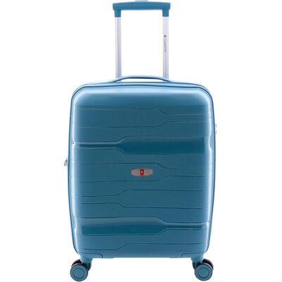 Gladiator 3800 4 Rollen Kabinentrolley 55 cm mit Dehnfalte, Koffer, Blau Gladiator 3800 4 Rollen Kabinentrolley 55 cm mit Dehnfalte, Koffer, Blau