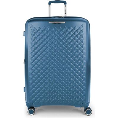 Gabol Queens 4 Rollen Trolley L 75 cm mit Dehnfalte, Koffer, Blau Gabol Queens 4 Rollen Trolley L 75 cm mit Dehnfalte, Koffer, Blau