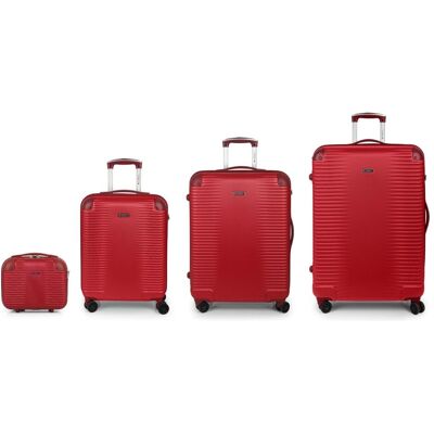 Gabol Balance XP 4 Rollen Kofferset 4-teilig, Koffer, Rot Gabol Balance XP 4 Rollen Kofferset 4-teilig, Koffer, Rot