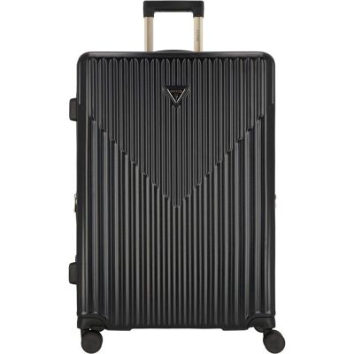 Guess Centennial 4 Rollen Trolley 76 cm mit Dehnfalte, Koffer, Schwarz Guess Centennial 4 Rollen Trolley 76 cm mit Dehnfalte, Koffer, Schwarz