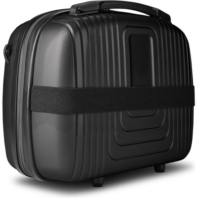 Redolz Essentials 14 4-Rollen Kofferset + Beautycase 4 tlg. mit Dehnfalte, Koffer, Schwarz Redolz Essentials 14 4-Rollen Kofferset + Beautycase 4 tlg. mit Dehnfalte, Koffer, Schwarz