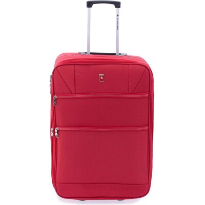 Gladiator 2100 2 Rollen Trolley 61 cm mit Dehnfalte, Koffer, Rot Gladiator 2100 2 Rollen Trolley 61 cm mit Dehnfalte, Koffer, Rot