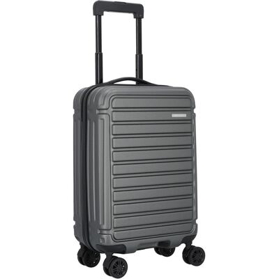Nowi Vancouver 4-Rollen Kabinentrolley 55 cm mit Doppelrollen, Koffer, Grau Nowi Vancouver 4-Rollen Kabinentrolley 55 cm mit Doppelrollen, Koffer, Grau