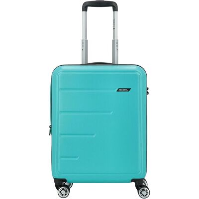 Gabol Future Plus 4 Rollen Kabinentrolley 55 cm mit Dehnfalte, Koffer, Türkis Gabol Future Plus 4 Rollen Kabinentrolley 55 cm mit Dehnfalte, Koffer, Türkis