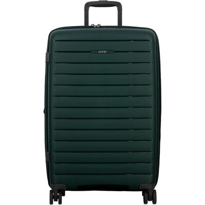 Jump Striper 4 Rollen Trolley 68 cm mit Dehnfalte, Koffer, Grün Jump Striper 4 Rollen Trolley 68 cm mit Dehnfalte, Koffer, Grün