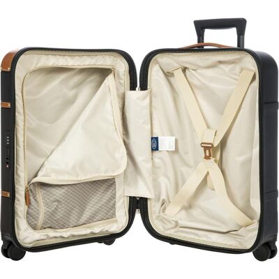 Brics Bellagio 4 Rollen Kabinentrolley 55 cm, Koffer, Schwarz Brics Bellagio 4 Rollen Kabinentrolley 55 cm, Koffer, Schwarz