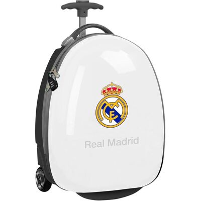 Safta Real Madrid 25/26 Rollwagen 43 cm, Koffer, Weiss Safta Real Madrid 25/26 Rollwagen 43 cm, Koffer, Weiss