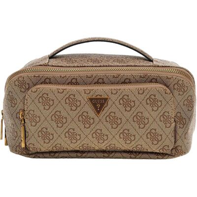 Guess Milano Beauty Case With Handle, Necessaire, Beige, Braun Guess Milano Beauty Case With Handle, Necessaire, Beige, Braun