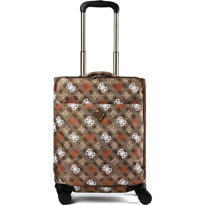 Guess Eliette - Trolley 18 IN 8-Wheeler, Ginger Logo, Koffer, Beige Guess Eliette - Trolley 18 IN 8-Wheeler, Ginger Logo, Koffer, Beige