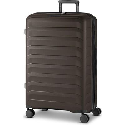 D&N Toronto 4 Rollen Trolley L 75 cm mit Dehnfalte, Koffer, Braun D&N Toronto 4 Rollen Trolley L 75 cm mit Dehnfalte, Koffer, Braun