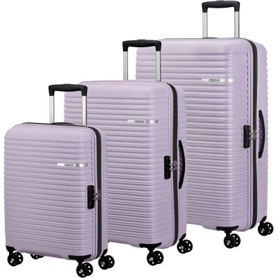 American Tourister Liftoff 4 Rollen Kofferset 3-teilig mit Dehnfalte, Koffer, Violett American Tourister Liftoff 4 Rollen Kofferset 3-teilig mit Dehnfalte, Koffer, Violett