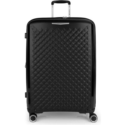 Gabol Queens 4 Rollen Trolley L 75 cm mit Dehnfalte, Koffer, Schwarz Gabol Queens 4 Rollen Trolley L 75 cm mit Dehnfalte, Koffer, Schwarz