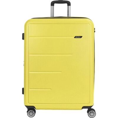 Gabol Future Plus 4 Rollen Trolley 74 cm mit Dehnfalte, Koffer, Gelb Gabol Future Plus 4 Rollen Trolley 74 cm mit Dehnfalte, Koffer, Gelb