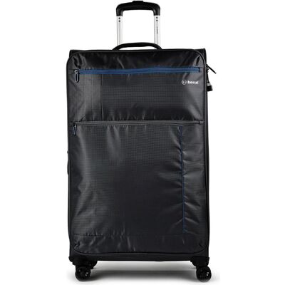 Benzi 5825 4 Rollen Trolley L 78 cm mit Dehnfalte, Koffer, Grau Benzi 5825 4 Rollen Trolley L 78 cm mit Dehnfalte, Koffer, Grau