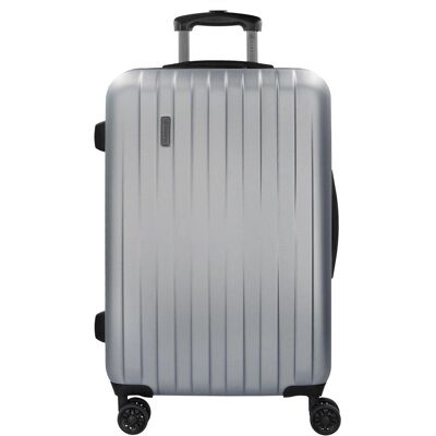 Bugatti Lima 2.0 4-Rollen Trolley 75 cm mit Doppelrollen, Koffer, Silber Bugatti Lima 2.0 4-Rollen Trolley 75 cm mit Doppelrollen, Koffer, Silber