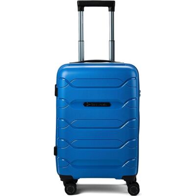 Polestream Strz by Asteroid 4 Rollen Kabinentrolley 55 cm, Koffer, Blau Polestream Strz by Asteroid 4 Rollen Kabinentrolley 55 cm, Koffer, Blau