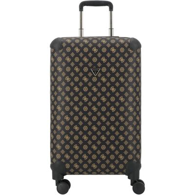 Guess Wilder 4 Rollen Trolley 64 cm mit Dehnfalte, Koffer, Braun Guess Wilder 4 Rollen Trolley 64 cm mit Dehnfalte, Koffer, Braun