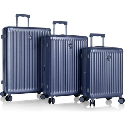 Heys Luxe 3pc Set, Koffer, Blau Heys Luxe 3pc Set, Koffer, Blau