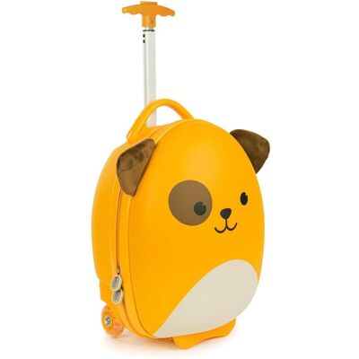 Boppi Kinderwagen - Welpe (braun) - Handgepäck - Leichtes Gewicht - Langlebiger Hardcase - 17L - Kinderkof, Koffer, Braun, Mehrfarbig Boppi Kinderwagen - Welpe (braun) - Handgepäck - Leichtes Gewicht - Langlebiger Hardcase - 17L - Kinderkof, Koffer, Braun, Mehrfarbig