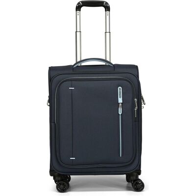 American Tourister Cloudrider 4 Rollen Kabinentrolley S 55 cm mit Dehnfalte, Koffer, Blau American Tourister Cloudrider 4 Rollen Kabinentrolley S 55 cm mit Dehnfalte, Koffer, Blau