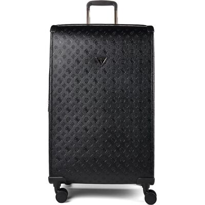 Guess Lenwood 4 Rollen Trolley 76 cm mit Dehnfalte, Koffer, Schwarz Guess Lenwood 4 Rollen Trolley 76 cm mit Dehnfalte, Koffer, Schwarz