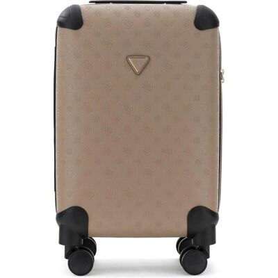Guess Wilder - 8-Wheeler mit Peony-LogoLogo, Koffer, Braun, Beige Guess Wilder - 8-Wheeler mit Peony-LogoLogo, Koffer, Braun, Beige