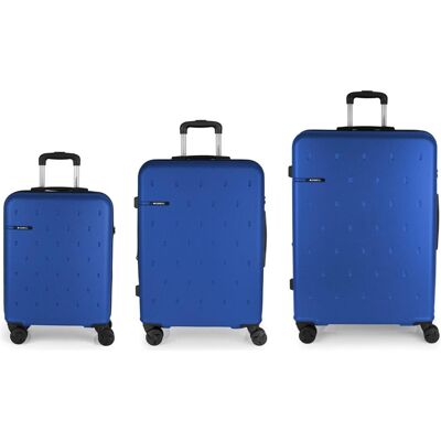 Gabol Juego 3 4-Rollen Kofferset 3tlg., Koffer, Blau Gabol Juego 3 4-Rollen Kofferset 3tlg., Koffer, Blau