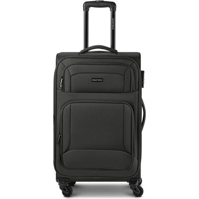 Smartbox Edition 04 4 Rollen Trolley 67 cm mit Dehnfalte, Koffer, Schwarz Smartbox Edition 04 4 Rollen Trolley 67 cm mit Dehnfalte, Koffer, Schwarz