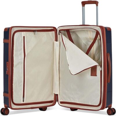 Modo by Roncato Charm 2.0 4 Rollen Trolley 67 cm mit Dehnfalte, Koffer, Blau Modo by Roncato Charm 2.0 4 Rollen Trolley 67 cm mit Dehnfalte, Koffer, Blau