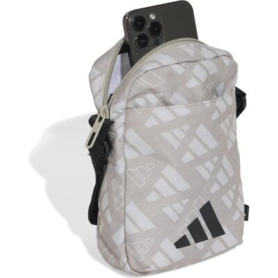 Adidas Lineare Organizer-Tasche, Packsack, Grau, Silber Adidas Lineare Organizer-Tasche, Packsack, Grau, Silber