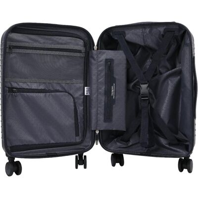 Hedgren Raku Yuno 22 / 55 cm Spinner + Front Pocket, Koffer, Blau Hedgren Raku Yuno 22 / 55 cm Spinner + Front Pocket, Koffer, Blau