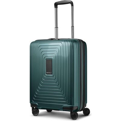 Redolz Essentials 14 4 Rollen Kabinentrolley 55 cm mit Dehnfalte, Koffer, Grün Redolz Essentials 14 4 Rollen Kabinentrolley 55 cm mit Dehnfalte, Koffer, Grün