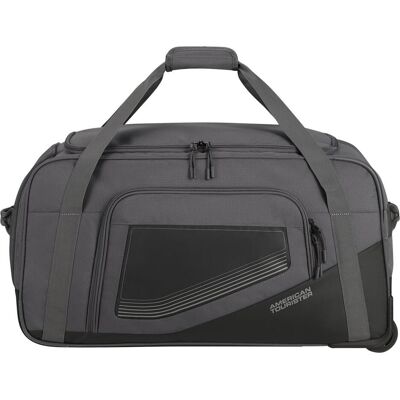 American Tourister City Racer 2 Rollen Reisetasche M 68 cm, Koffer, Schwarz, Grau American Tourister City Racer 2 Rollen Reisetasche M 68 cm, Koffer, Schwarz, Grau