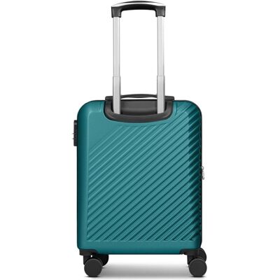 Check.In Paradise 2.0 4 Rollen Kabinentrolley S 58 cm mit Dehnfalte, Koffer, Grün Check.In Paradise 2.0 4 Rollen Kabinentrolley S 58 cm mit Dehnfalte, Koffer, Grün