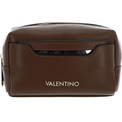 Valentino Chamonix Re Soft Cosmetic Case, Necessaire, Braun Valentino Chamonix Re Soft Cosmetic Case, Necessaire, Braun