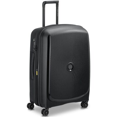 Delsey Belmont Plus 4 Rollen Trolley M 71 cm, Koffer, Schwarz Delsey Belmont Plus 4 Rollen Trolley M 71 cm, Koffer, Schwarz