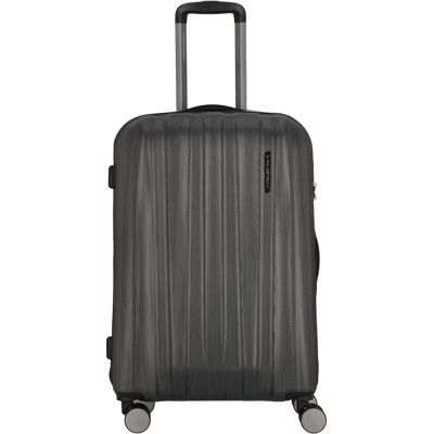 Polestream Moonrock 4 Rollen Trolley 69 cm mit Dehnfalte, Koffer, Schwarz Polestream Moonrock 4 Rollen Trolley 69 cm mit Dehnfalte, Koffer, Schwarz