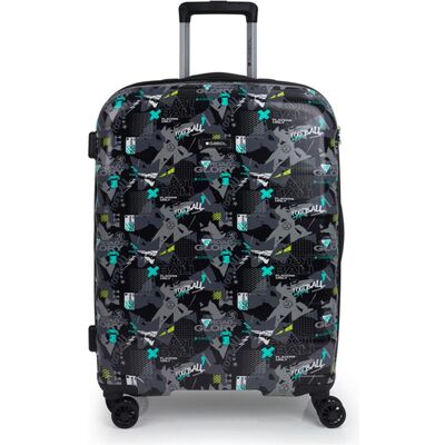 Gabol Score 4 Rollen Trolley M 66 cm, Koffer, Schwarz Gabol Score 4 Rollen Trolley M 66 cm, Koffer, Schwarz