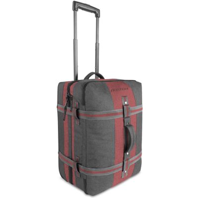Normani Reisetasche mit Handgepäckmass Aurori 45, Koffer, Rot, Grau Normani Reisetasche mit Handgepäckmass Aurori 45, Koffer, Rot, Grau