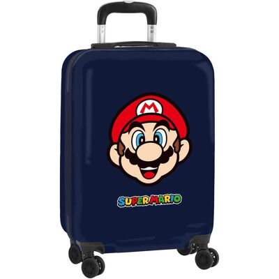 Super Koffer für die Kabine Mario mario Rot Marineblau 20" 20 L 34,5 x 55 x 20 cm, Koffer, Blau, Rot Super Koffer für die Kabine Mario mario Rot Marineblau 20" 20 L 34,5 x 55 x 20 cm, Koffer, Blau, Rot