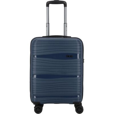 D&N Travel Line 4300 4 Rollen Kabinentrolley S 55 cm, Koffer, Blau D&N Travel Line 4300 4 Rollen Kabinentrolley S 55 cm, Koffer, Blau