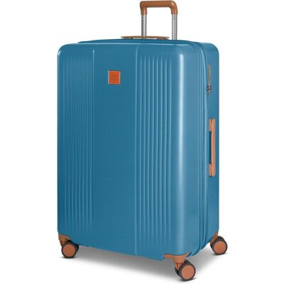Brics Ferrara 4 Rollen Trolley L 77 cm mit Dehnfalte, Koffer, Blau Brics Ferrara 4 Rollen Trolley L 77 cm mit Dehnfalte, Koffer, Blau