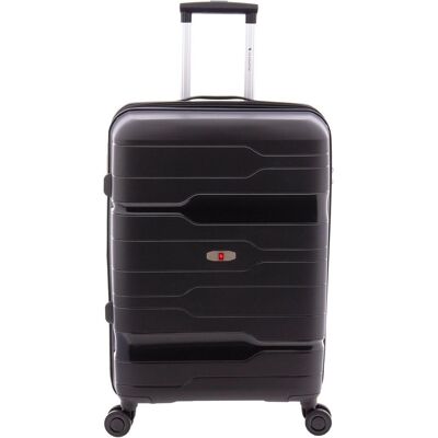 Gladiator 3800 4 Rollen Trolley 67 cm mit Dehnfalte, Koffer, Schwarz Gladiator 3800 4 Rollen Trolley 67 cm mit Dehnfalte, Koffer, Schwarz