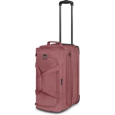 Redolz Duffle Essentials 2 Rollen Reisetasche 55 cm mit Dehnfalte, Koffer, Rosa Redolz Duffle Essentials 2 Rollen Reisetasche 55 cm mit Dehnfalte, Koffer, Rosa