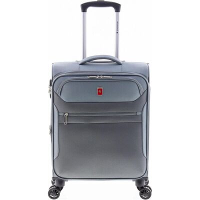 Gladiator 2000 4 Rollen Kabinentrolley 55 cm mit Dehnfalte, Koffer, Grau Gladiator 2000 4 Rollen Kabinentrolley 55 cm mit Dehnfalte, Koffer, Grau