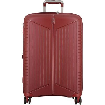 Jump Evae 4 Rollen Trolley 66 cm mit Dehnfalte, Koffer, Rot Jump Evae 4 Rollen Trolley 66 cm mit Dehnfalte, Koffer, Rot