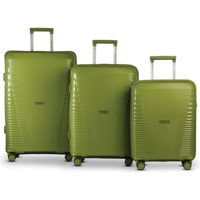 Worldpack Havanna 4 Rollen Kofferset 3-teilig, Koffer, Braun Worldpack Havanna 4 Rollen Kofferset 3-teilig, Koffer, Braun