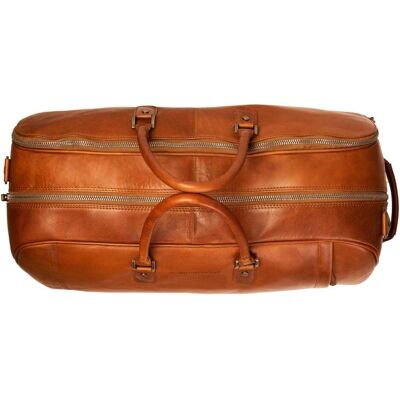 The Chesterfield Brand Jayven Reistas Wielen Cognac, Koffer, Braun The Chesterfield Brand Jayven Reistas Wielen Cognac, Koffer, Braun