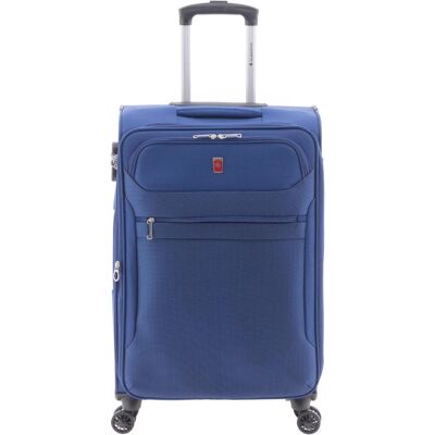 Gladiator 2000 4 Rollen Trolley 68 cm mit Dehnfalte, Koffer, Blau Gladiator 2000 4 Rollen Trolley 68 cm mit Dehnfalte, Koffer, Blau
